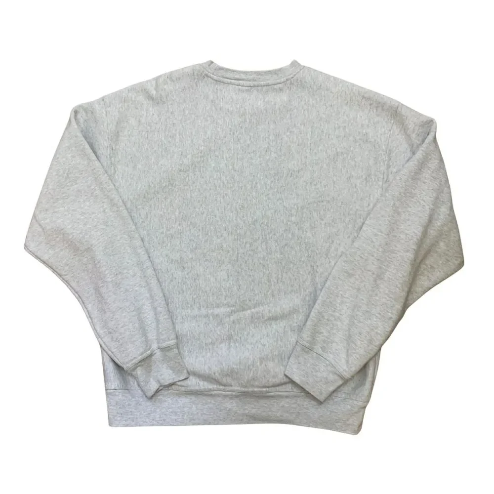 Stussy Milk Crew Ash Heather Graphic Crewneck Sweatshirt XL - Picture 3 of 11